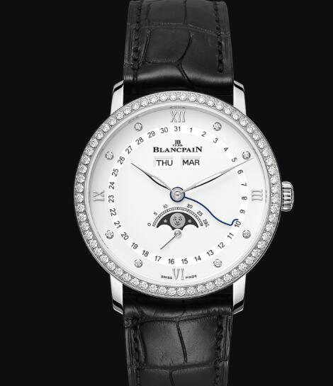 Blancpain Villeret Watch Review Villeret Quantième Complet Replica Watch 6264 4628 55B
